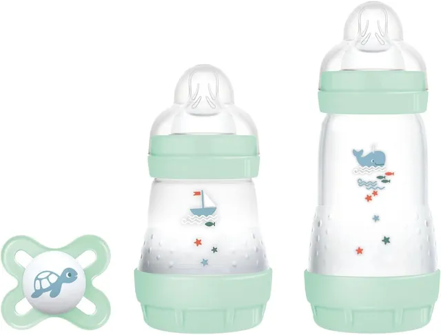 mam-easy-start-set-neonato-2-biberon-anticolica-130-ml-e-260-ml-auto-sterilizzan image 1