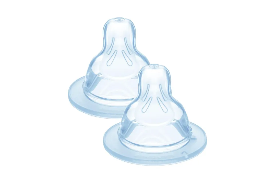 mam-tettarella-misura-1-set-da-2-tettarella-piatta-e-simmetrica-in-silicone-skin image 1