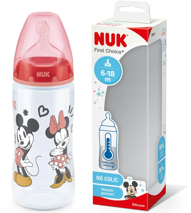 nuk-first-choice-biberon-300-ml-6-18-mesi-controllo-temperatura-e-sfiato-anti-co image 1