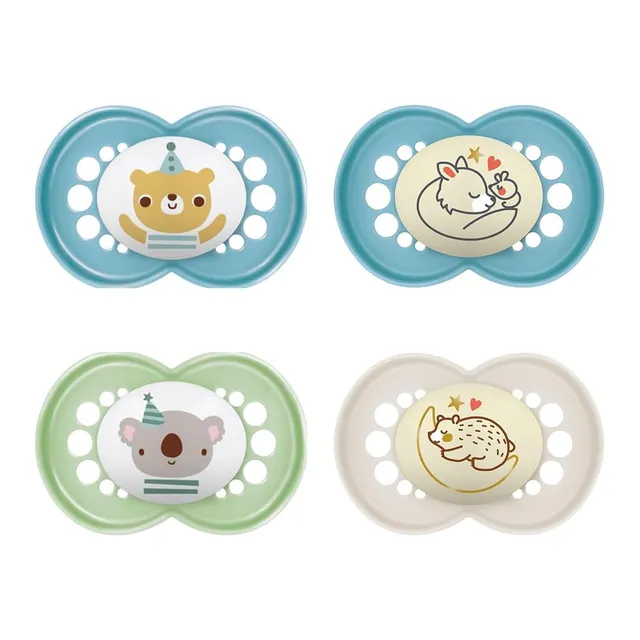 mam-original-day-night-set-4-ciucci-6-mesi-con-tettarella-in-silicone-skinsoft-e image 1