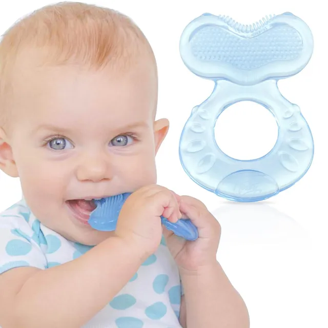 nuby-teethe-eez-anello-massaggiagengive-in-silicone-super-morbido-con-setole-a-f image 1