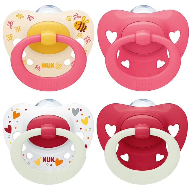 nuk-signature-day-night-ciuccio-ortodontico-in-silicone-senza-bpa-glow-in-the-da image 1