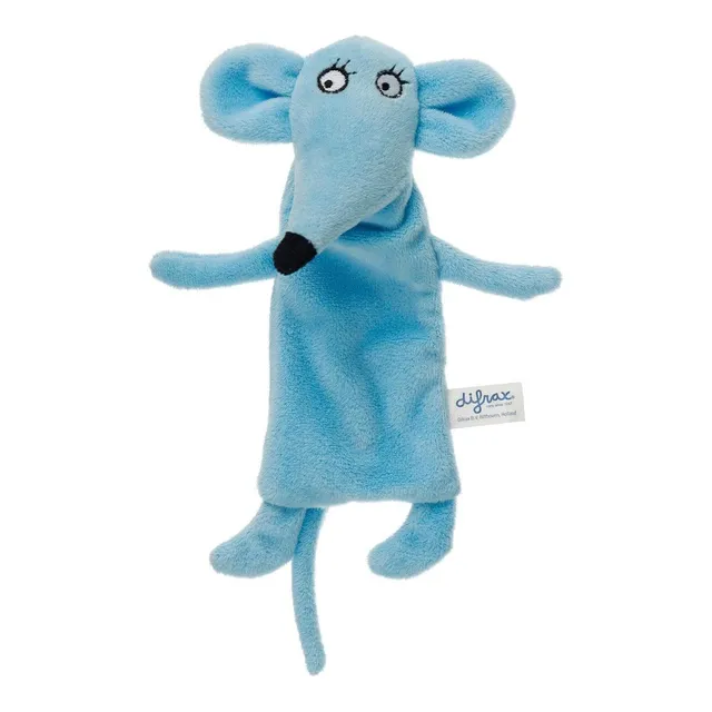 difrax-fopmuis-topino-del-ciuccio-in-peluche-blu-knuffel-porta-ciuccio-comfort-d image 1