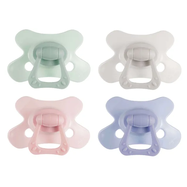 difrax-succhietto-ortodontico-dental-gems-18-mesi-4-pezzi-con-valvola-di-aria-an image 1