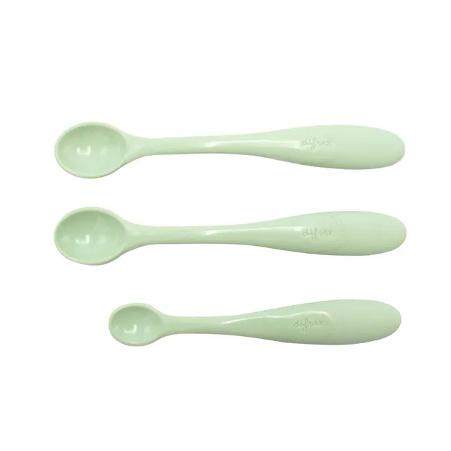 difrax-set-cucchiai-per-beb-3-cucchiaini-alimentazione-svezzamento-vasca-adattiv image 1