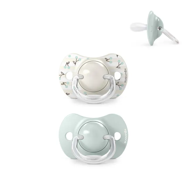 suavinex-sx-pro-birdies-confezione-2-ciucci-neonati-0-6-mesi-tettarella-in-silic image 1