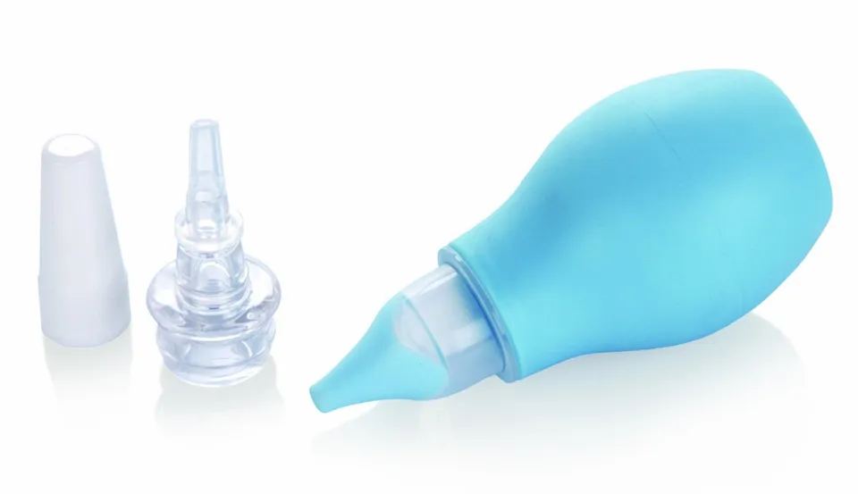 nuby-aspiratore-nasale-2-in-1-con-siringa-per-naso-e-orecchie-blu image 1