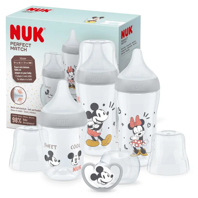 nuk-perfect-match-set-biberon-anti-colica-e-ciuccio-space-4-pezzi-0-6-mesi-adatt image 1