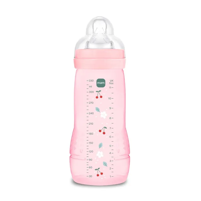 mam-easy-active-baby-bottle-330-ml-biberon-ergonomico-anti-goccia-con-tettarella image 1