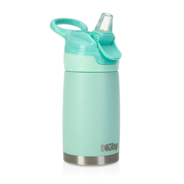 nuby-flip-it-reflex-borraccia-termica-in-acciaio-inox-antigoccia-300-ml-con-chiu image 1