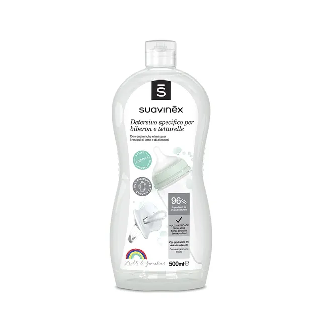 suavinex-detersivo-specifico-per-biberon-e-tettarelle-con-enzimi-naturali-500-ml image 1
