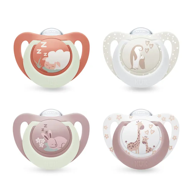 nuk-first-choice-day-night-succhietti-ortodontici-0-6-mesi-si-illuminano-al-buio image 1