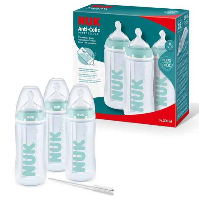 nuk-first-choice-set-3-biberon-professionali-anti-coliche-con-controllo-temperat image 1