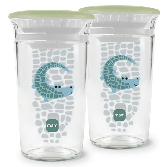 mam-easy-to-drink-cup-360-set-da-2-tazze-bambini-290-ml-valvola-antigoccia-trita image 1