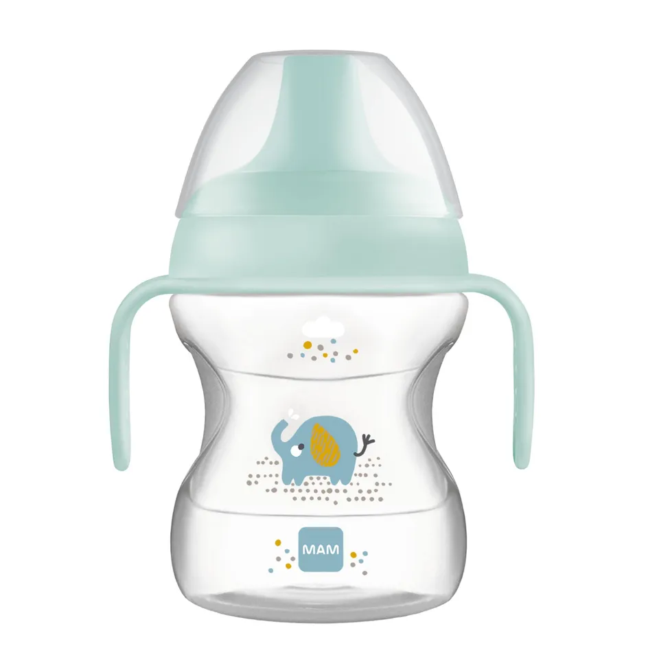 mam-learn-to-drink-cup-tazza-bambini-190-ml-6-mesi-beccuccio-morbido-anti-goccia image 1