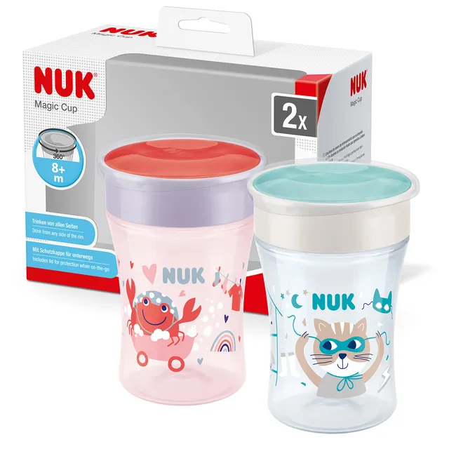 nuk-magic-cup-360-bicchiere-antigoccia-8-mesi-bordo-anti-rovesciamento-360-senza image 1
