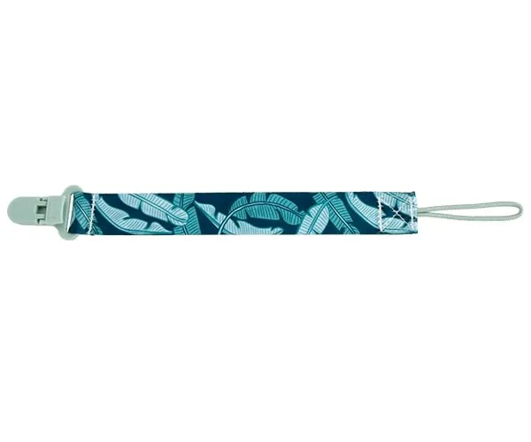 nuby-porta-ciuccio-in-tessuto-con-clip-in-plastica-per-ciucci-con-anello-blu image 1