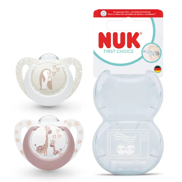 nuk-first-choice-ciucci-ortodontici-0-6-mesi-leniscono-il-99-dei-bambini-pinguin image 1