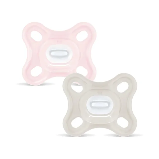 mam-comfort-succhietto-0-3-mesi-set-da-2-ciuccio-monopezzo-in-100-silicone-skins image 1