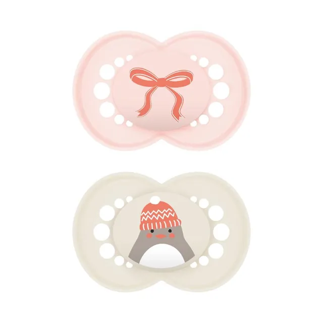 mam-original-winter-limited-edition-ciuccio-6-mesi-set-da-2-silicone-skinsoft-te image 1