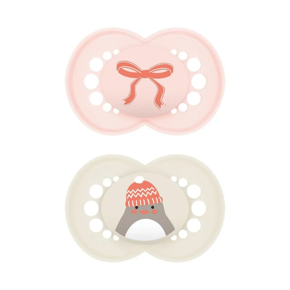 mam-original-winter-limited-edition-ciuccio-6-mesi-set-da-2-silicone-skinsoft-te image 1