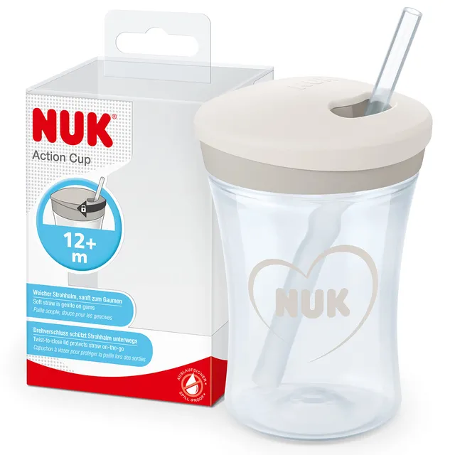 nuk-action-cup-bicchiere-con-cannuccia-230-ml-12-mesi-a-prova-di-perdite-senza-b image 1