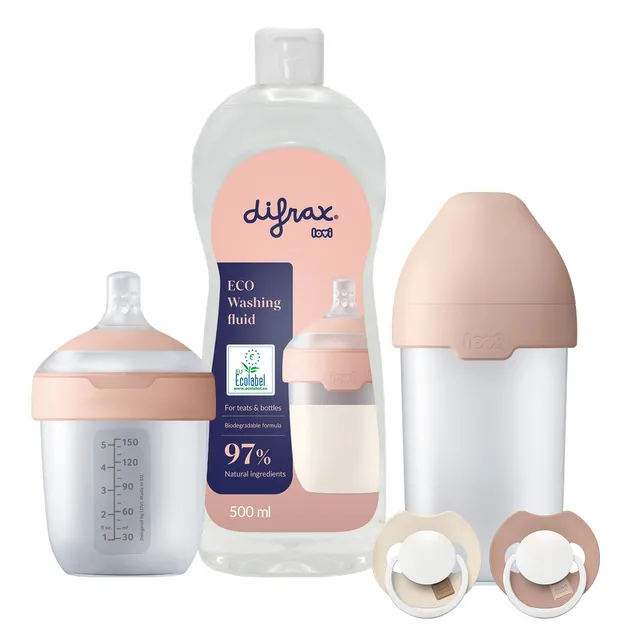 difrax-lovi-born-starterset-neonato-con-2-biberon-mammafeel-150-ml-e-250-ml-2-ci image 1