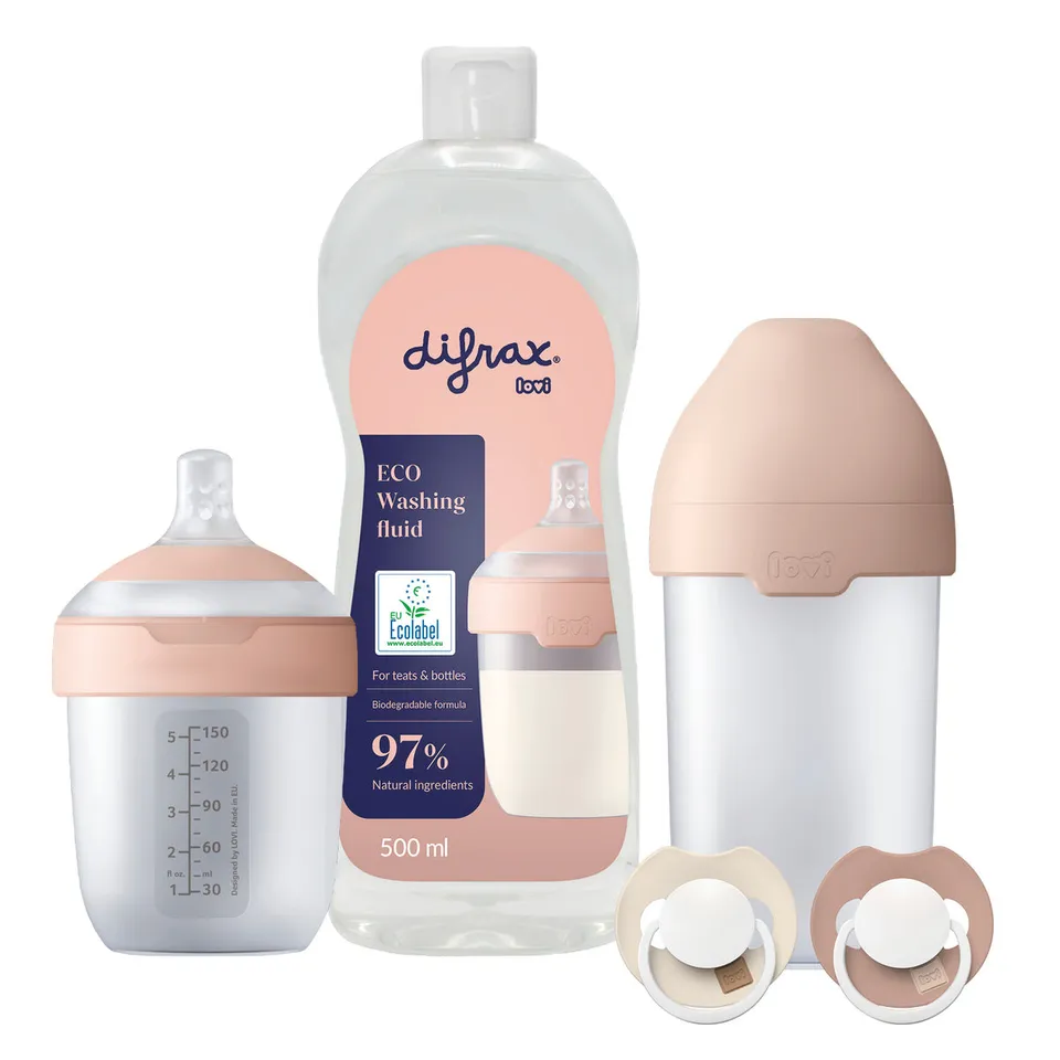difrax-lovi-born-starterset-neonato-con-2-biberon-mammafeel-150-ml-e-250-ml-2-ci image 1