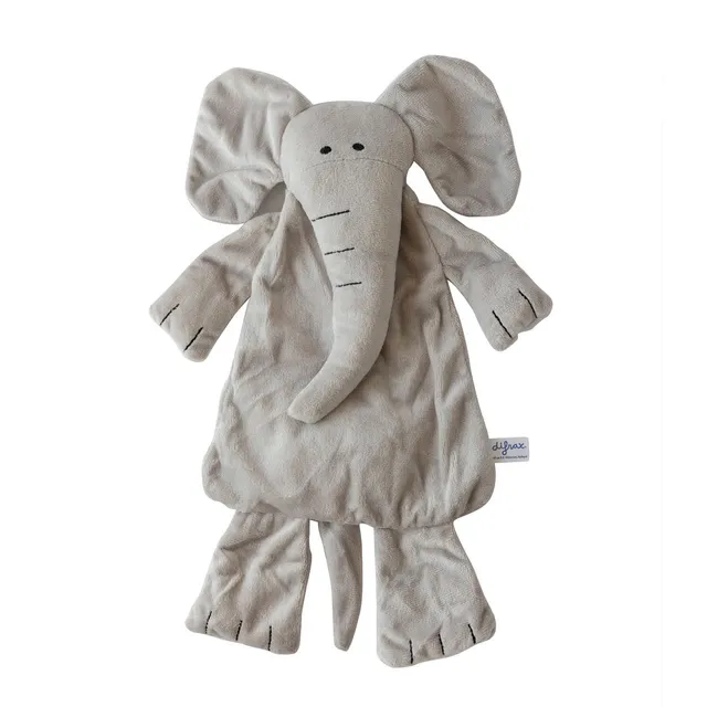 difrax-elliot-elefantino-peluche-piatto-a-bolle-morbidissimo-dal-0-mesi image 1