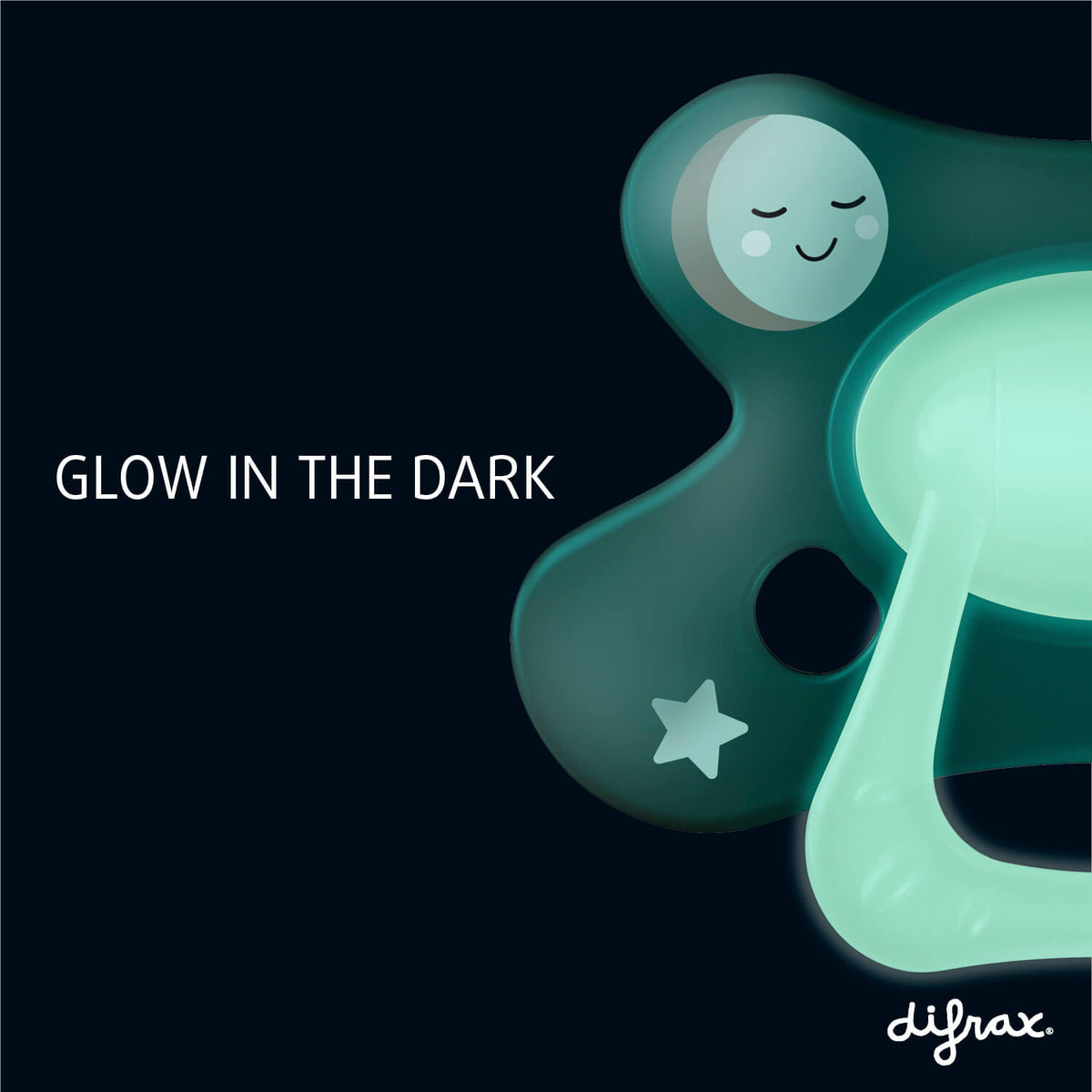 difrax-natural-glow-in-the-dark-succhietto-in-silicone-18-mesi-con-scudo-a-farfa image 6