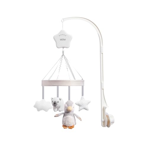 nuby-culla-mobile-musicale-per-neonati-penguin-con-braccio-regolabile-5-ninne-na image 8
