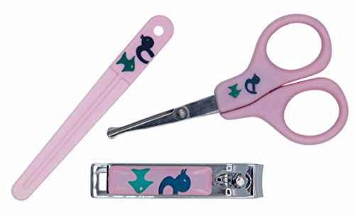 nuby-set-manicure-3-pezzi-per-neonati-0-mesi-forbicina-a-punte-arrotondate-tronc image 8