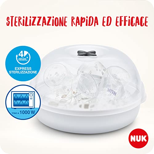 nuk-micro-express-plus-sterilizzatore-biberon-per-microonde-fino-a-4-biberon-in- image 8