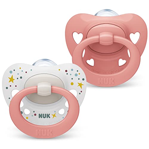 nuk-signature-succhietto-ortodontico-0-6-mesi-2-pezzi-tettarella-in-silicone-sen image 7