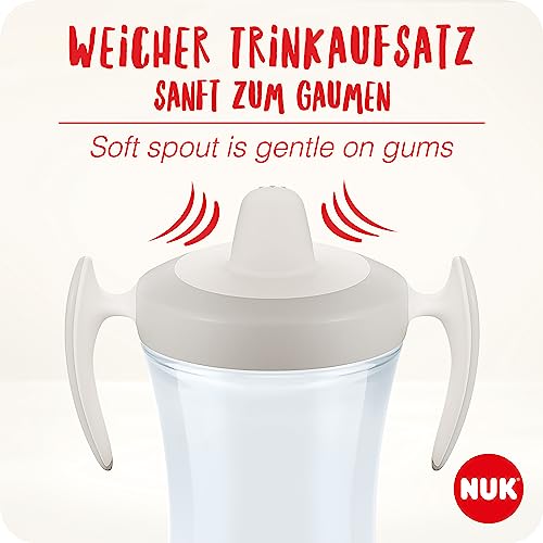 nuk-learn-to-eat-set-svezzamento-4-pezzi-6-mesi-trainer-cup-230-ml-piattino-e-cu image 7