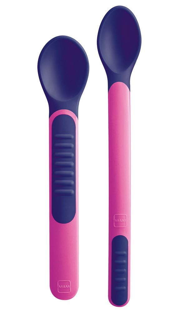 mam-heat-sensitive-spoons-cover-set-2-cucchiaini-svezzamento-sensibili-al-calore image 2