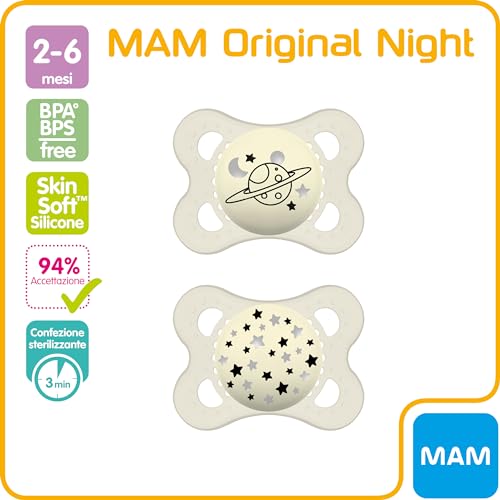 mam-original-night-ciuccio-set-da-2-silicone-skinsoft-luminoso-al-buio-con-scato image 8
