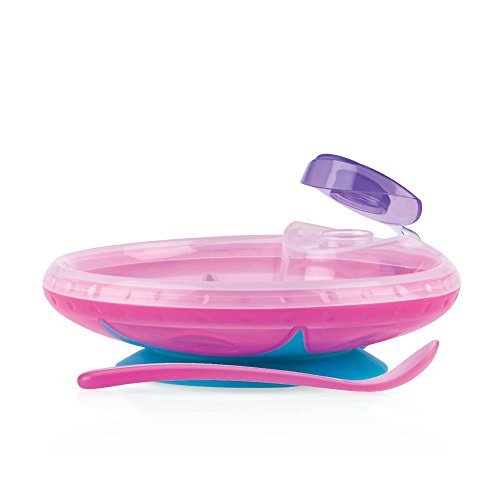 nuby-pappacalda-piattino-termico-con-cucchiaino-doppio-scomparto-che-mantiene-ca image 6