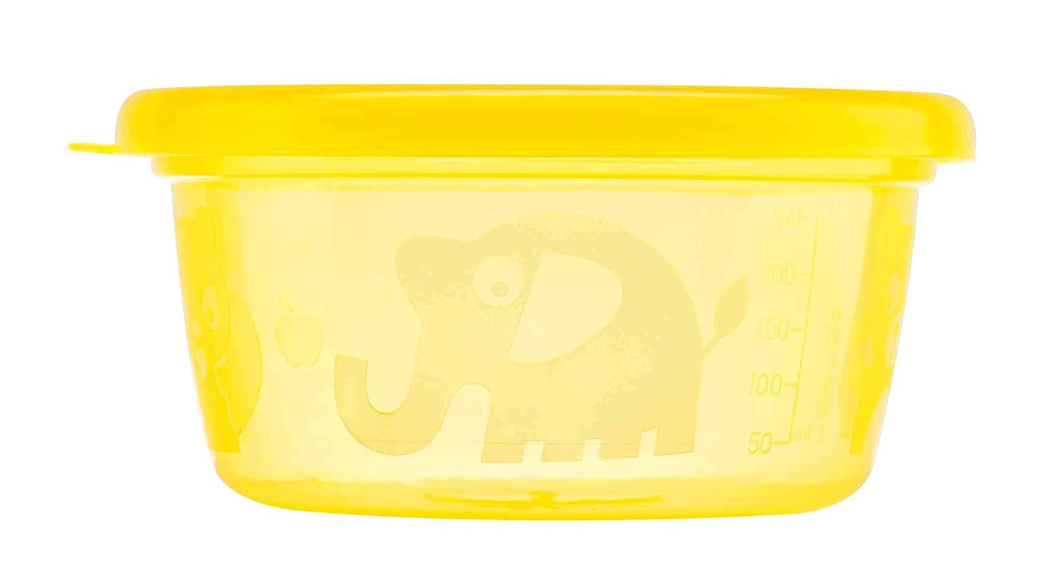 nuby-set-6-ciotole-con-coperchio-erm-300-ml image 6
