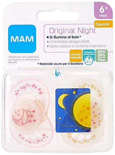 mam-original-night-ciucci-luminosi-6-mesi-set-da-2-succhietti-con-tettarella-sim image 7