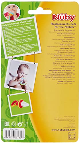 nuby-retine-di-ricambio-per-nibbler-id5360-pacco-da-3-sacchetti-in-nylon-lavabil image 8