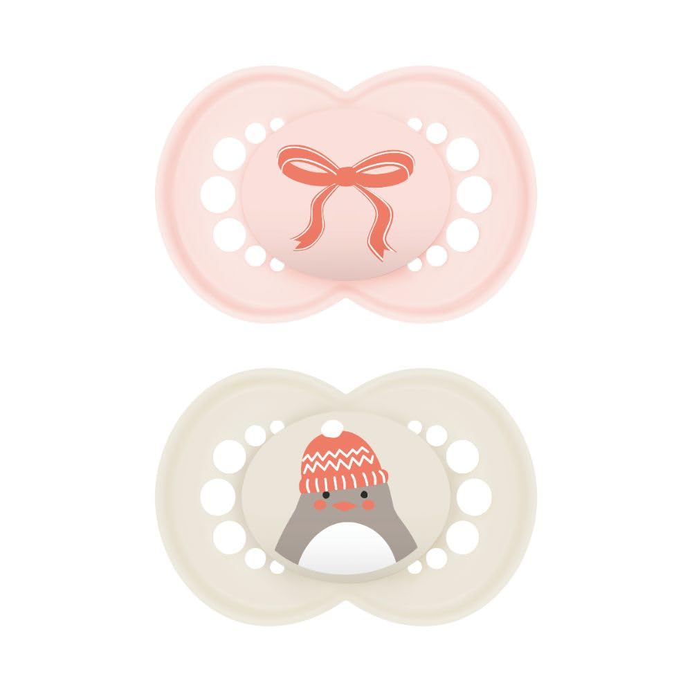 mam-original-winter-limited-edition-ciuccio-6-mesi-set-da-2-silicone-skinsoft-te image 1