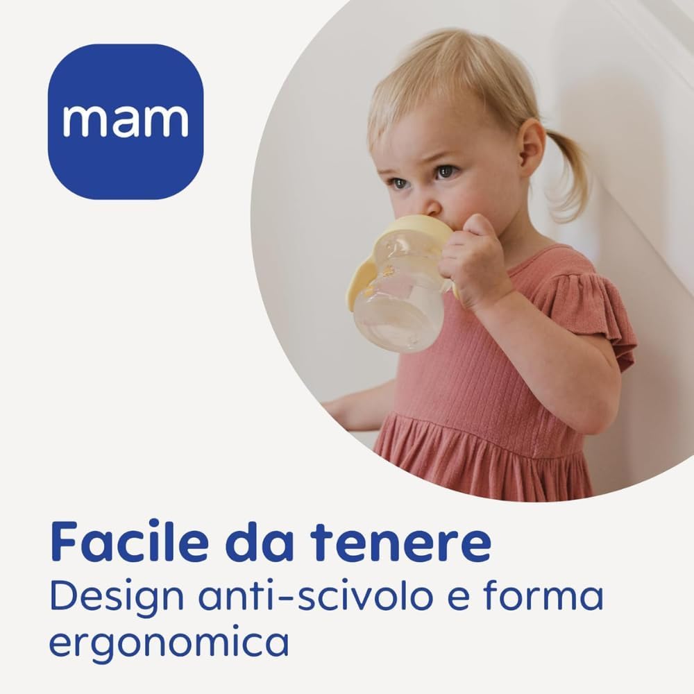 mam-trainer-night-220-ml-biberon-acqua-con-beccuccio-antigoccia-e-manici-luminos image 3