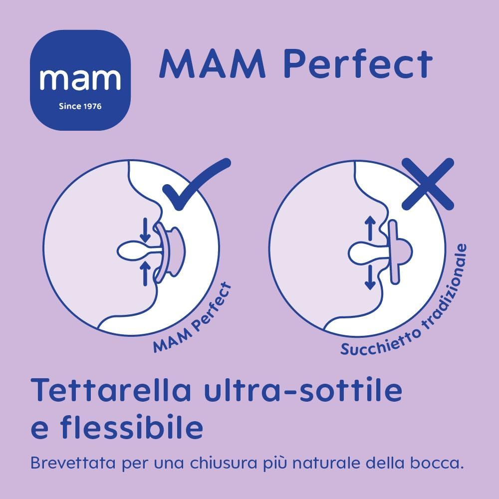 mam-perfect-start-ciuccio-0-2-mesi-in-silicone-skinsoft-set-da-2-con-porta-ciucc image 3