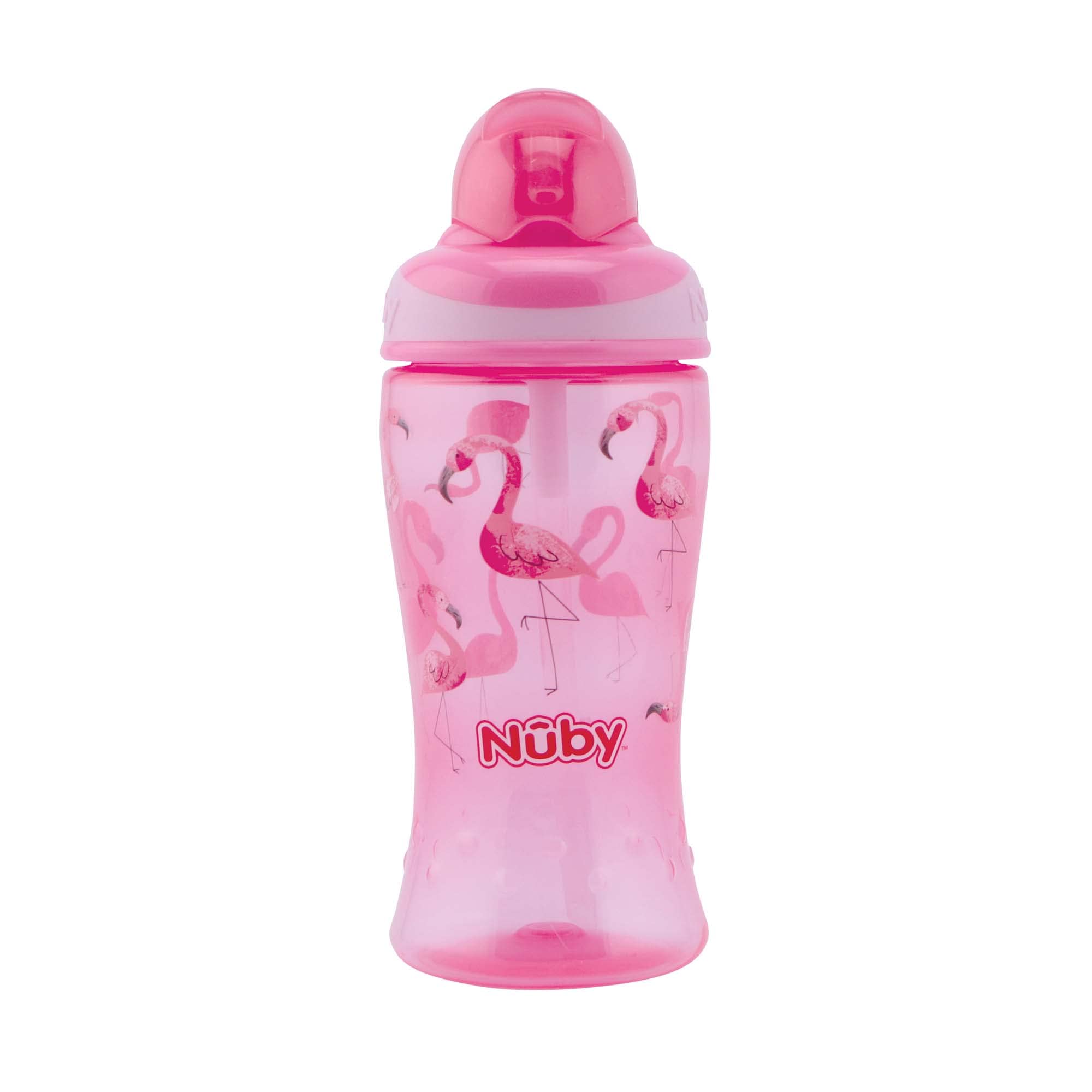 nuby-flip-it-bicchiere-con-cannuccia-per-bambini-12-mesi-360-ml-valvola-antigocc image 5