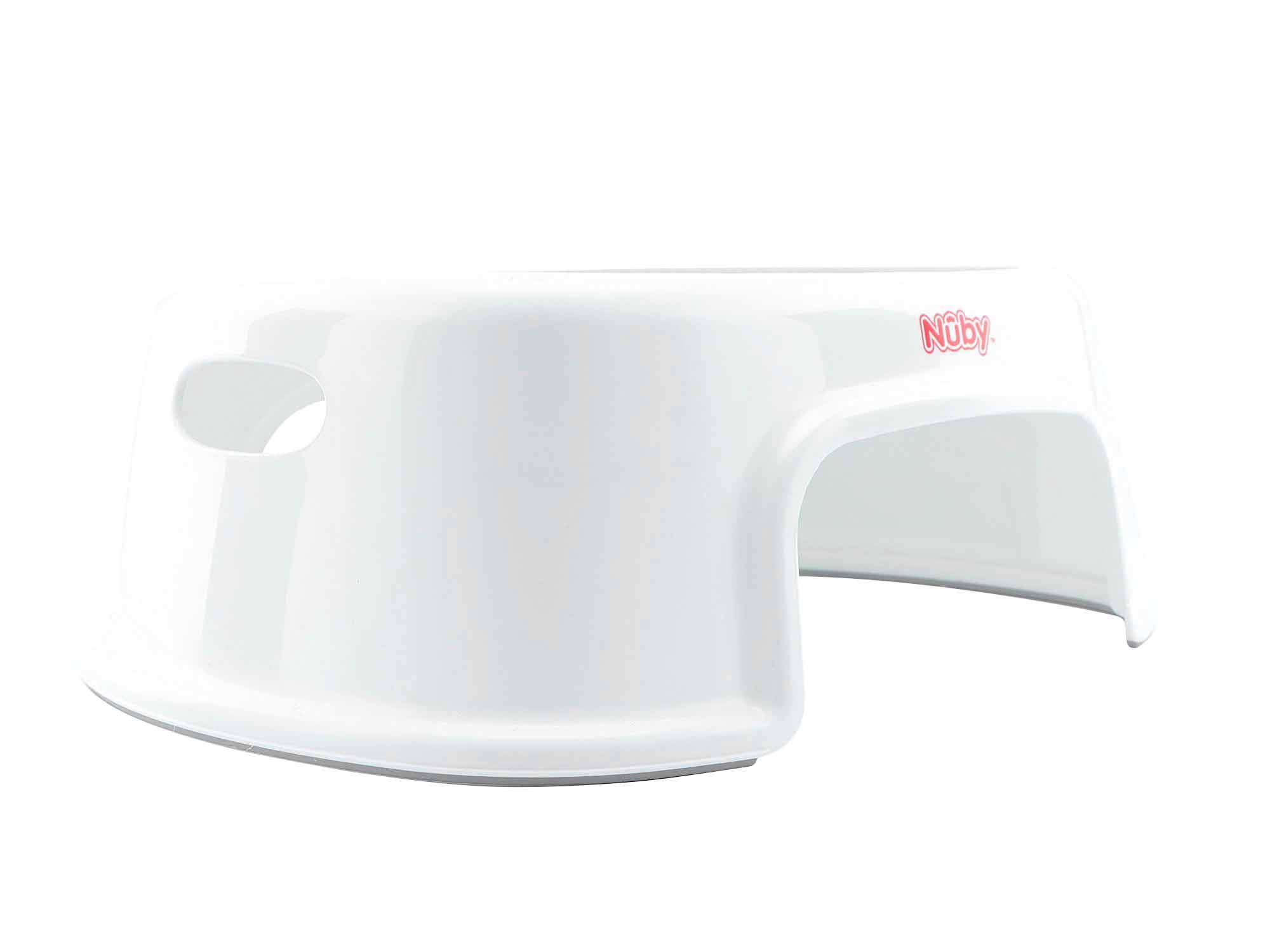 dr-talbot-s-nuby-sgabellino-rialzo-per-bambini-con-base-antiscivolo-bianco-grigi image 4