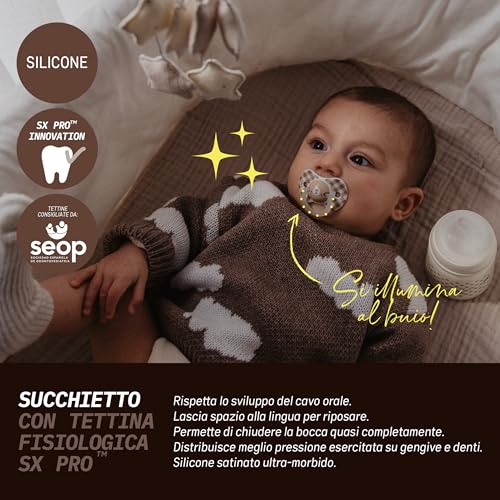 suavinex-ciucci-sx-pro-che-brillano-al-buio-confezione-4-neonati-0-6-mesi-silico image 8