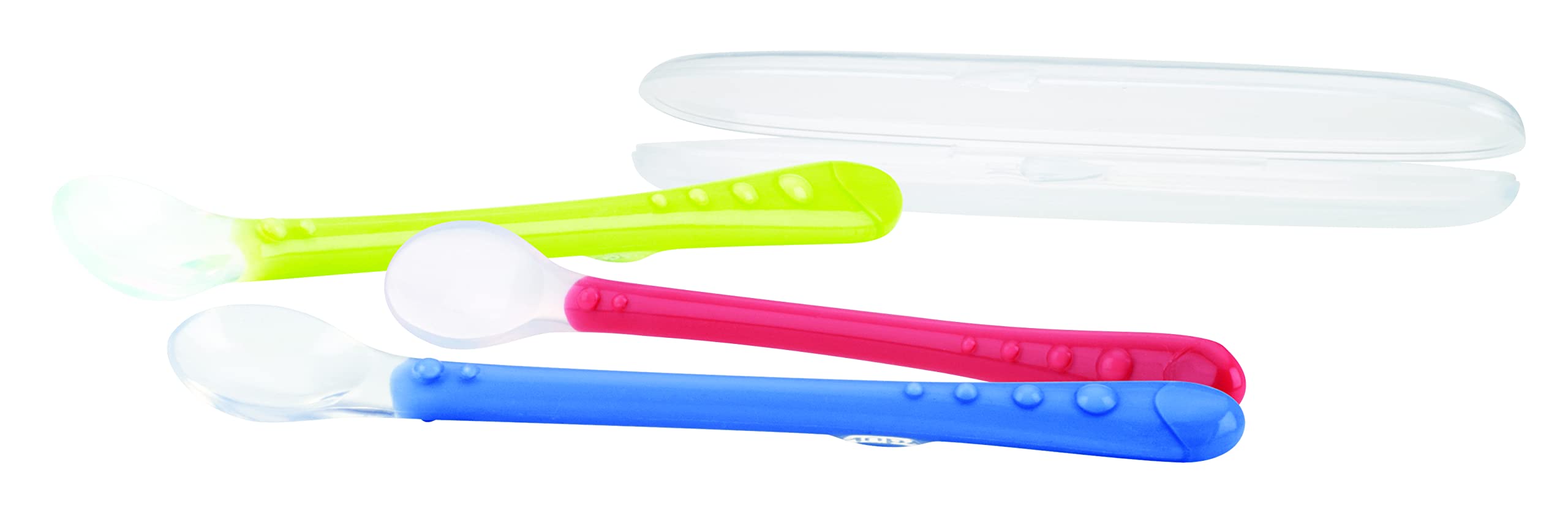 nuby-cucchiaio-in-silicone-morbido-con-contenitore-igienico-manico-easy-grip-13- image 3