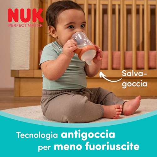 nuk-perfect-match-beccucci-antigoccia-in-silicone-per-biberon-learner-6-mesi-con image 6