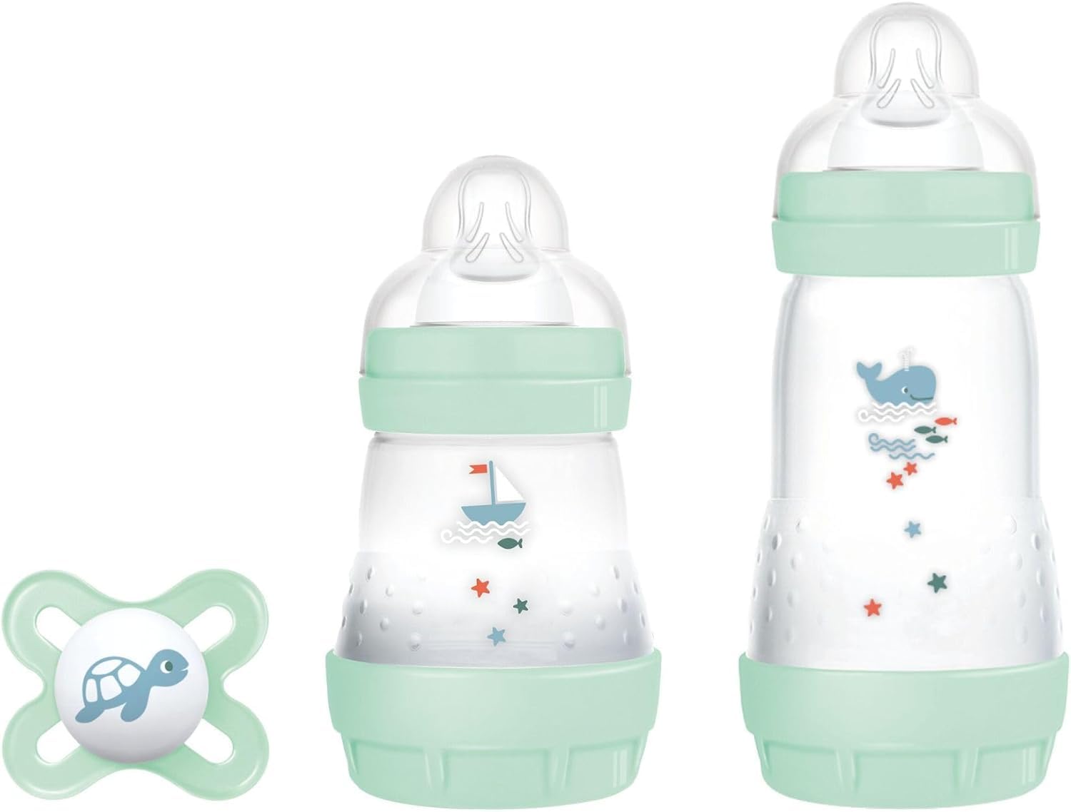 mam-easy-start-set-neonato-2-biberon-anticolica-130-ml-e-260-ml-auto-sterilizzan image 1